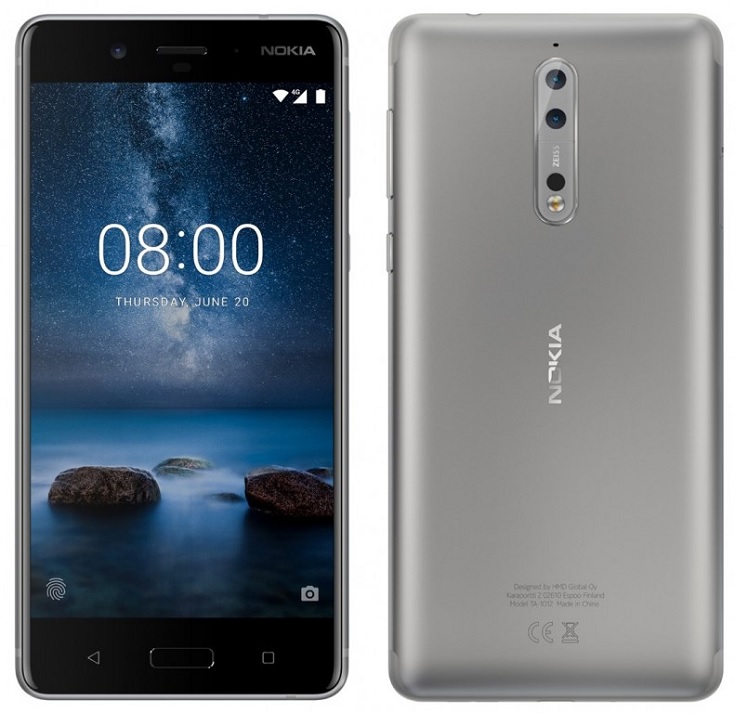 Złota Nokia 8 uchwycona na zdjęciach
