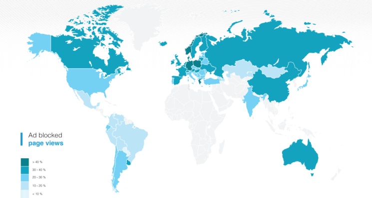Polska ponownie liderem w blokowaniu reklam