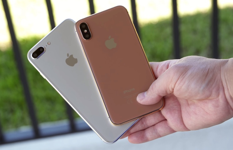 iPhone 7s Plus i iPhone 8 - porównanie wyglądu (wideo)