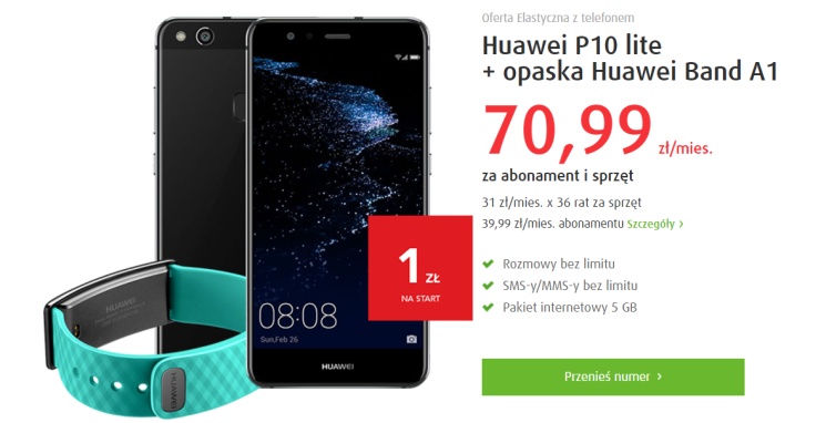 Ja + zestaw Huawei - nowa promocja w Plusie