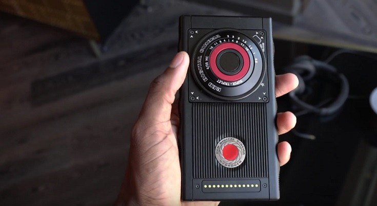 Prototyp RED Hydrogen na pierwszym filmie