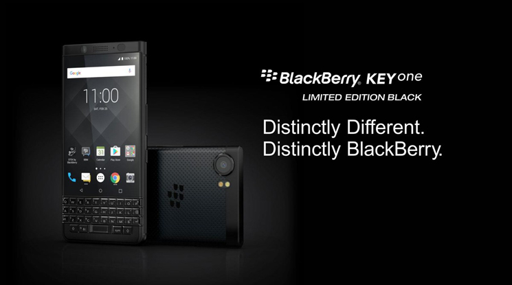 Czarny BlackBerry KeyOne trafi do Europy