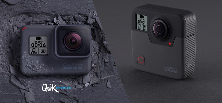 GoPro Hero6 Black i GoPro Fusion oficjalnie zaprezentowane