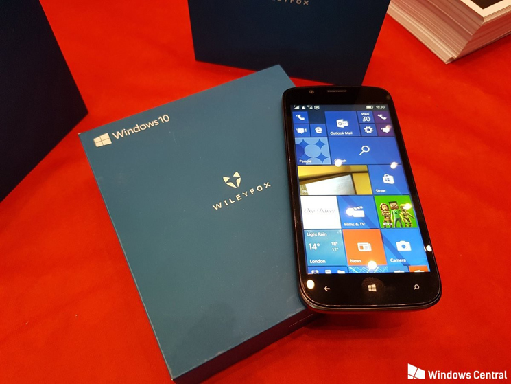 Brytyjski Wileyfox prezentuje nowy smartfon z Windowsem 10 Mobile