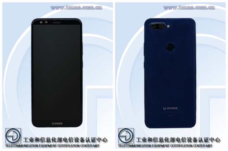 Gionee S11S - kolejny smartfon z ekranem 18:9 pojawia się w TENAA