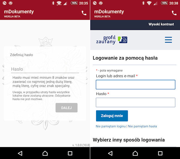 mObywatel, czyli dostęp do swoich dokumentów poprzez smartfona