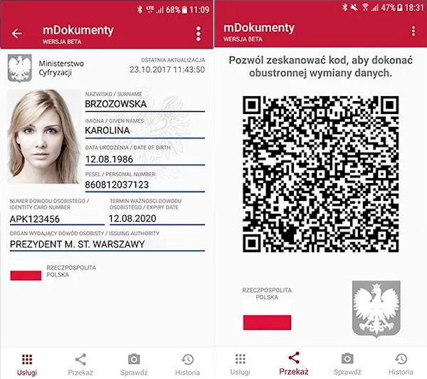mObywatel, czyli dostęp do swoich dokumentów poprzez smartfona
