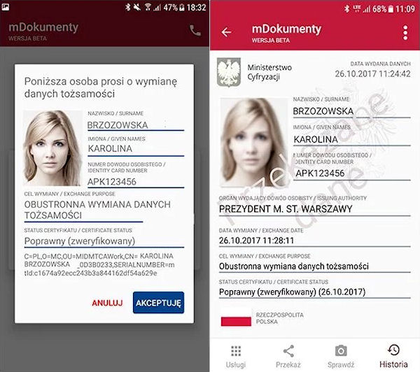 mObywatel, czyli dostęp do swoich dokumentów poprzez smartfona