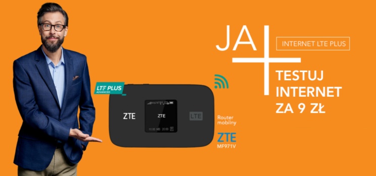 Testuj LTE Plusa przez dwa miesiące za 9 zł