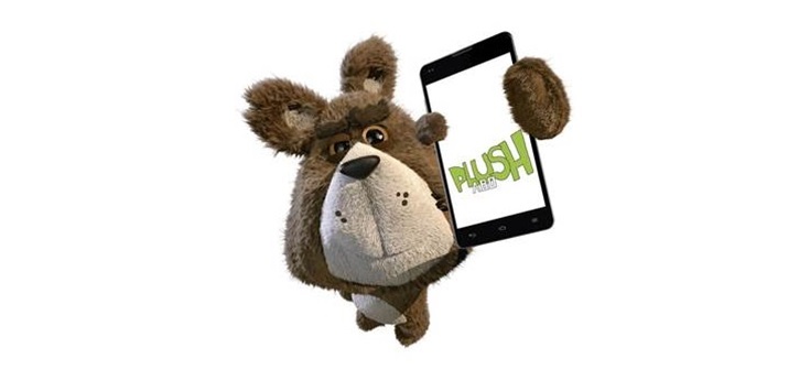 Plush ABO z telefonem