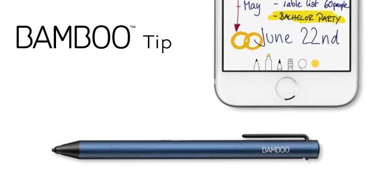 Wacom Bamboo Tip - nowy rysik, który zwiększy wydajność pracy na Androidzie i iOS