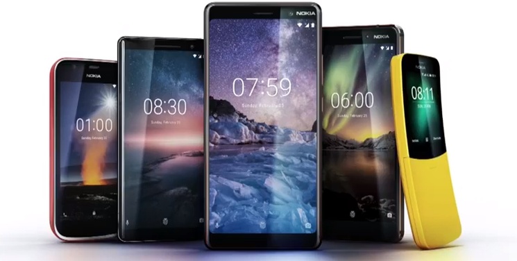 MWC2018: Nokia 1, Nokia 6, Nokia 7+ i Nokia 8 Sirocco - nowe smartfony od HMD Global