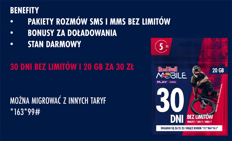 Red Bull Mobile zaprezentował nową energetyczną ofertę