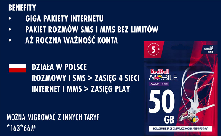 Red Bull Mobile zaprezentował nową energetyczną ofertę