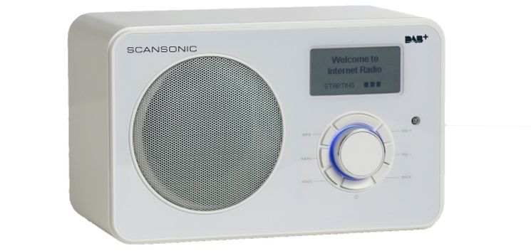 Scansonic IN220BT - cyfrowe radio w stylowej obudowie