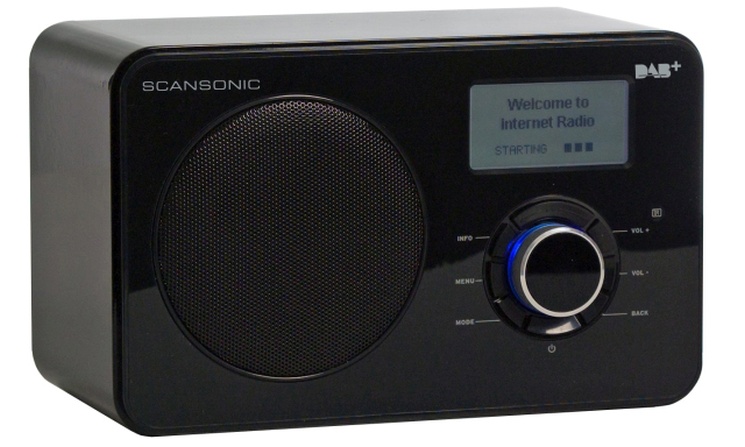Scansonic IN220BT - cyfrowe radio w stylowej obudowie