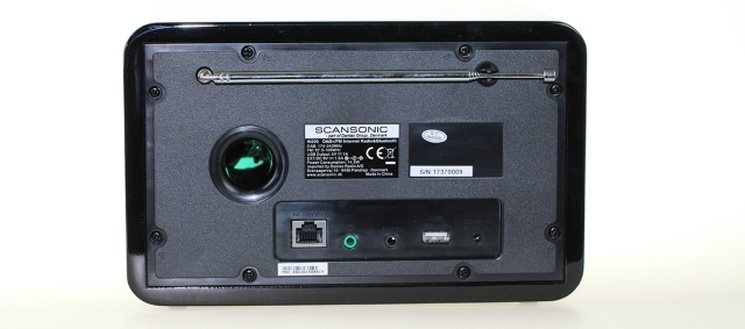 Scansonic IN220BT - cyfrowe radio w stylowej obudowie