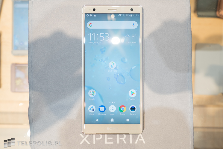 MWC2018: smartfony Sony Xperia XZ2 w rękach TELEPOLIS.PL