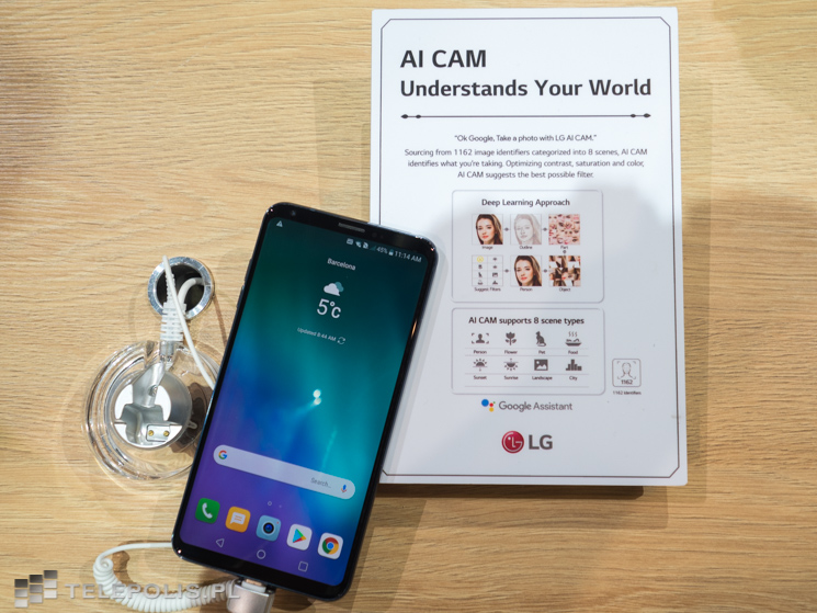 MWC2018: nowe smartfony LG w rękach TELEPOLIS.PL