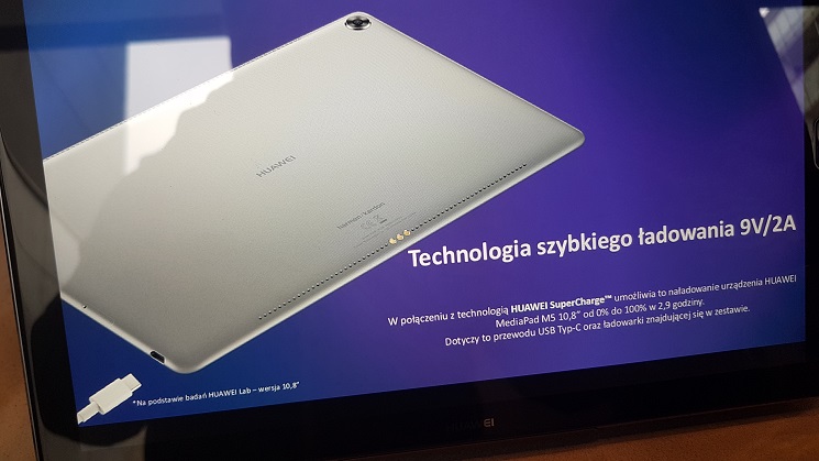 Polska premiera tabletu Huawei MediaPad M5