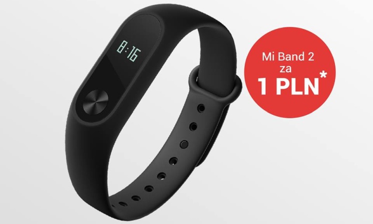 Promocja z okazji otwarcia salonu Xiaomi w Krakowie - Mi Band 2 za złotówkę