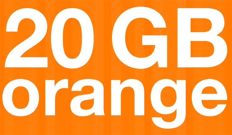 Promocja 20 GB na 20-lecie Orange przedłużona do końca kwietnia