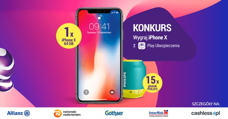 Skorzystaj z Play Ubezpieczenia i wygraj iPhone'a X