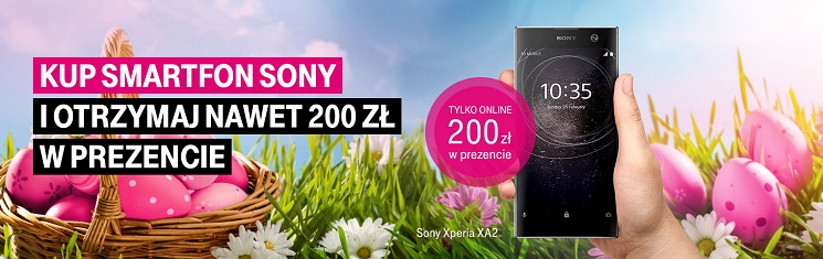 T-Mobile: wielkanocny zwrot pieniędzy za Xperie