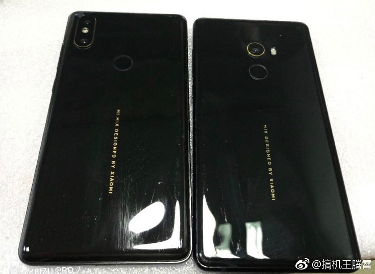 Xiaomi Mi Mix 2s - wcięcie w rogu ekranu