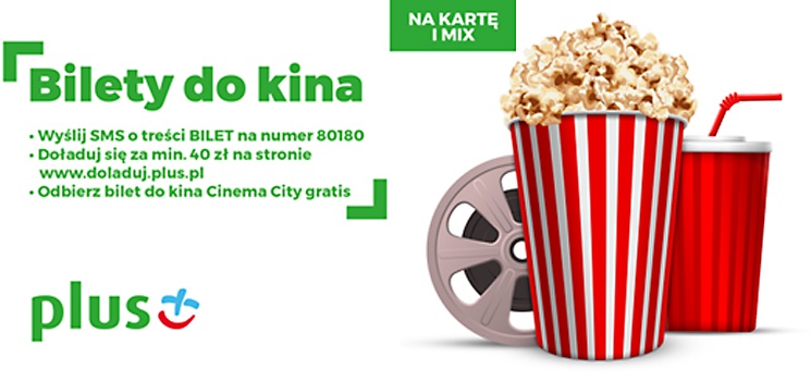 Plus: Bilety do kina za doładowanie
