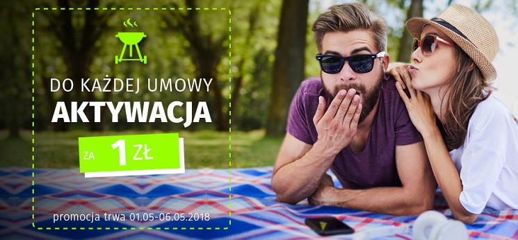 lajt mobile - aktywacja za złotówkę na majówkę