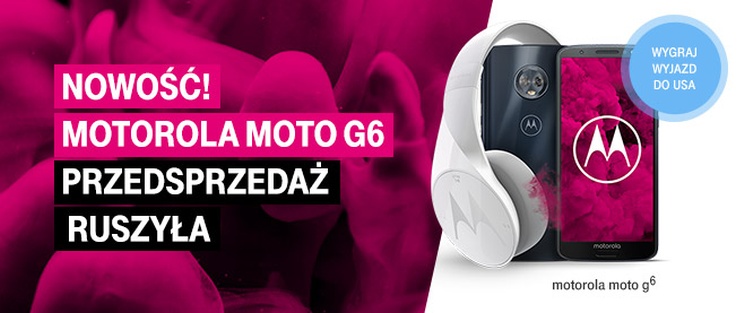 T-Mobile: kup Moto G6 w przedsprzedaży i wyjedź do Chicago