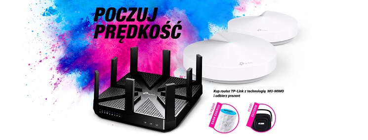 TP-Link - kup router z MU-MIMO i odbierz prezent