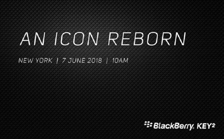 BlackBerry Key2 zostanie zaprezentowany 7 czerwca