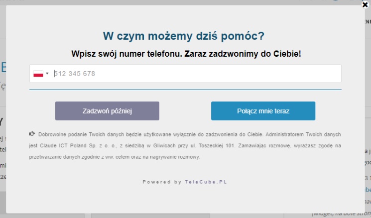 RINGY - nowa usługa callback w telefonii TeleCube