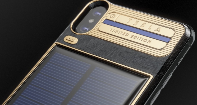 Caviar proponuje iPhone'a X z panelem słonecznym