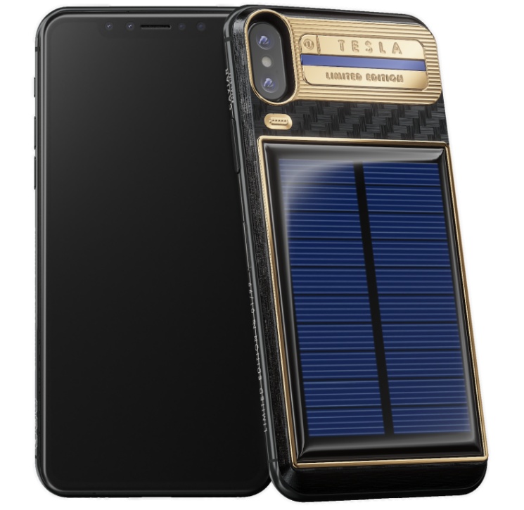 Caviar proponuje iPhone'a X z panelem słonecznym