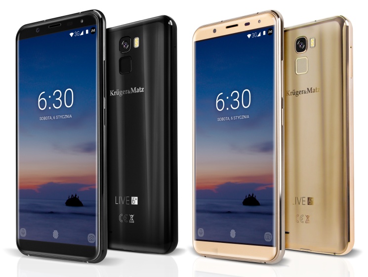 Live 6+ - nowy smartfon w ofercie Kruger&Matz