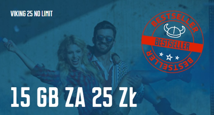 Mobile Vikings obniża cenę pakietu No Limit z 15 GB Internetu