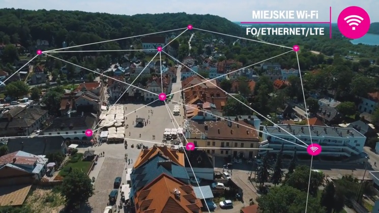 Smart City z T-Mobile w Kazimierzu Dolnym