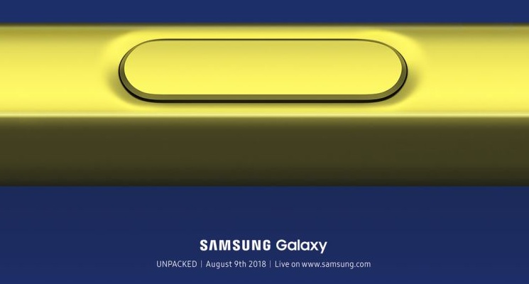 Galaxy Note 9 zostanie zaprezentowany 9 sierpnia w Nowym Jorku