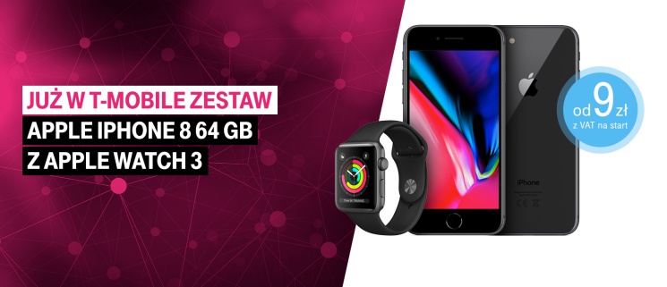 Apple Watch Series 3 trafił do oferty T-Mobile