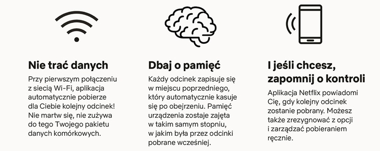 Netflix pobierze sam to, co zamierzasz obejrzeć