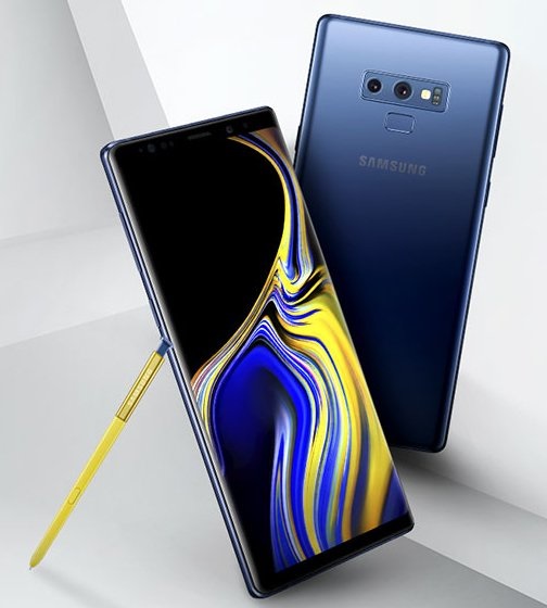 Galaxy Note 9 na pierwszym filmie