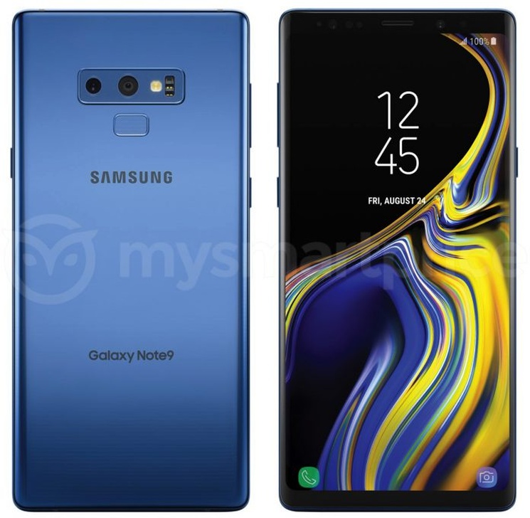 Samsung Galaxy Note 9 na nowych renderach