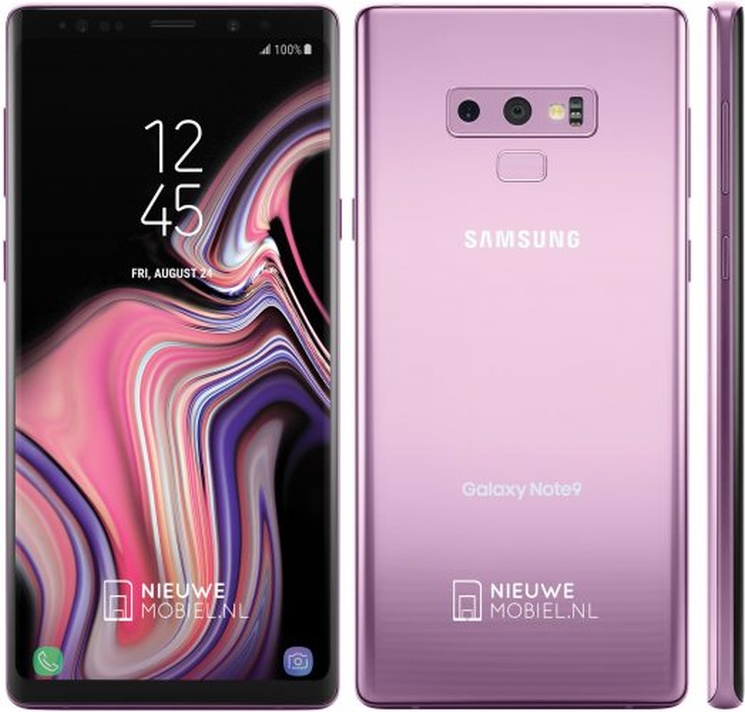 Samsung Galaxy Note 9 na nowych renderach