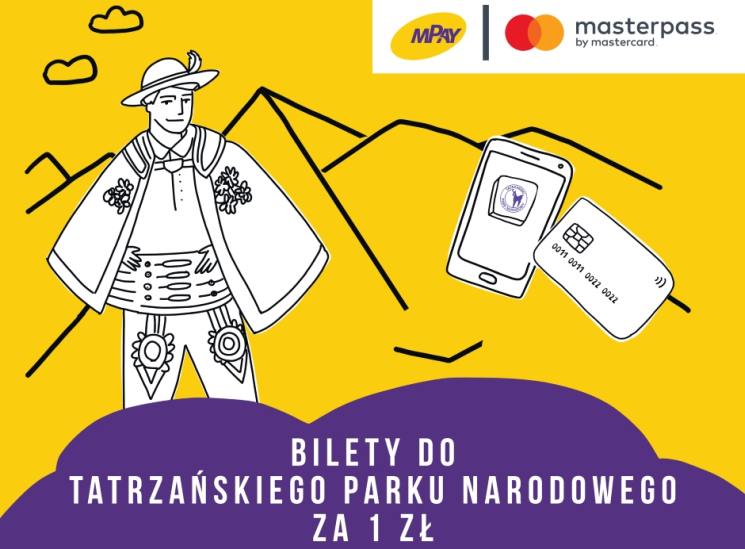 Bilety do TPN za złotówkę dzięki mPay i Mastercard