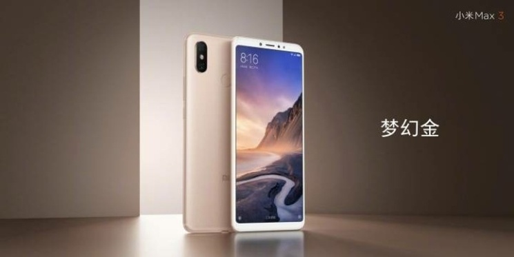 Xiaomi Mi Max 3 na oficjalnych renderach