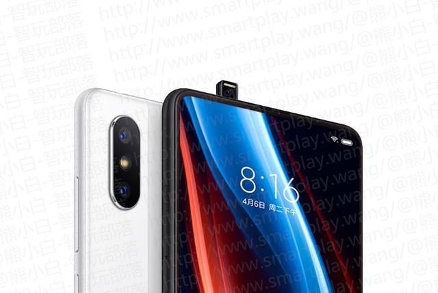 Xiaomi Mi Mix 3 na renderze