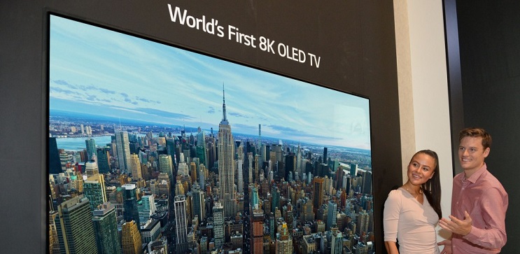 LG pokaże pierwszy telewizor 8K OLED